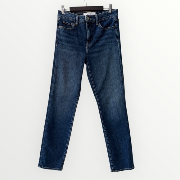 VELVET by Graham & Spencer High Rise Straight Leg Jean | Anchor | Size 25 - Picture 3 of 9